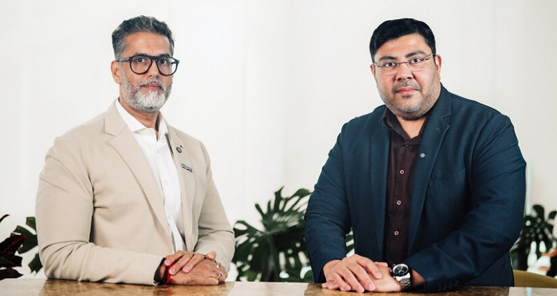 Karthikeyan Gunasekar and Mohammed Abrar during the TahawulTech.com podcast discussion on self-driving networks.